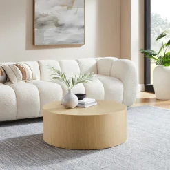Artistiq Living Ronde Salontafel Beaux MDF, 80cm* Ronde Salontafel