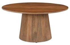 Artistiq Living Ronde Salontafel Dyann Mangohout, 80cm* Ronde Salontafel