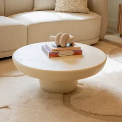 Sohome Ronde Salontafel Jake Beton, 80cm* Ronde Salontafel