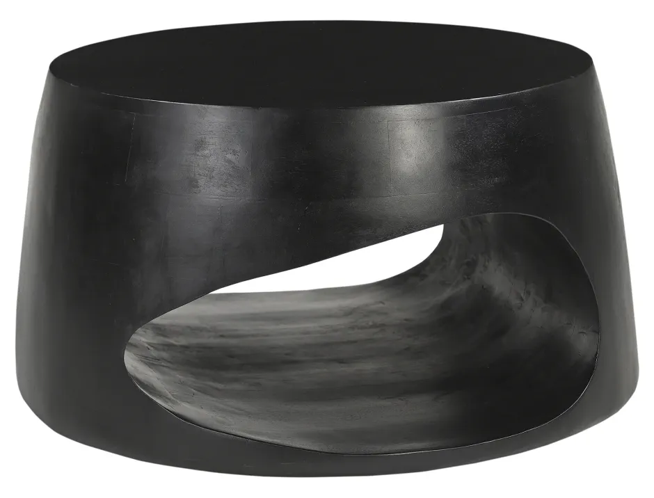 Artistiq Living Ronde Salontafel Khaleel Mangohout, 75cm* Ronde Salontafel