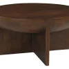 Artistiq Living Ronde Salontafel Makesha Mangohout, 90cm* Ronde Salontafel