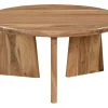 Artistiq Living Ronde Salontafel Sequia Acaciahout, 90cm* Ronde Salontafel