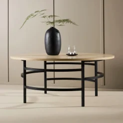Nohr Ronde Salontafel Vu 100cm* Ronde Salontafel