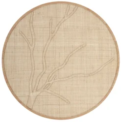 MUST Living Rond Wandpaneel Jungle Palmblad, 85cm* Wandpanelen