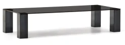 Kave Home Salontafel Adularia Glas, kleur* Vierkante Salontafel|Glazen Salontafel