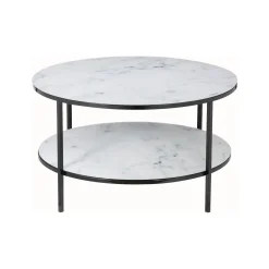 Artistiq Living Salontafel Daisy Marmerlook, 80cm* Ronde Salontafel