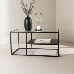 Nohr Salontafel Donovin 90 x 60cm, kleur* Glazen Salontafel