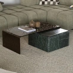 By-Boo Salontafel Ripple Glas, 110 x 55cm* Glazen Salontafel