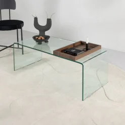 Nohr Salontafel Rockwell Glas, 110 x 50cm* Glazen Salontafel