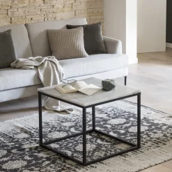 Artistiq Living Salontafel Sadi Wit marmer* Vierkante Salontafel