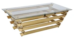 Artistiq Living Salontafel Sheneka Glas, 130 x 70cm* Glazen Salontafel