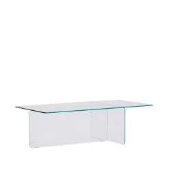 Kave Home Salontafel Zaren Glas, 120 x 60cm* Glazen Salontafel