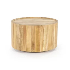 Eleonora Salontafel Zayn Acaciahout, kleur* Ronde Salontafel