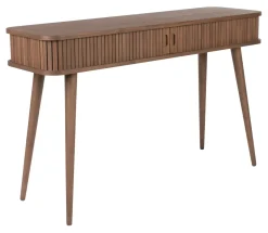 Zuiver Sidetable/Bureau Barbier Hout, 120cm* Bureaus|Sidetables