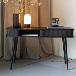 Zuiver Sidetable/Bureau Barbier Hout, 120cm* Bureaus|Sidetables