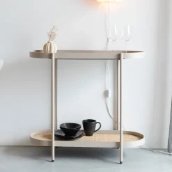 ZILT Sidetable Meja Rattan, 85cm* Sidetables