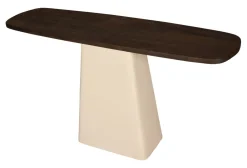 Brix Sidetable Mylon Mangohout en gecoat staal, 140cm* Sidetables