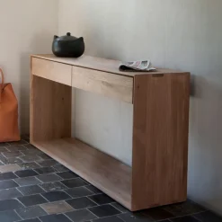 Ethnicraft Sidetable Nordic Geolied Eikenhout* Sidetables