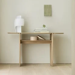 Ethnicraft Sidetable PI Geolied Eikenhout, 130cm, kleur* Sidetables