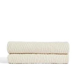 Kave Home Sprei Raylo kleur Off White* Plaids