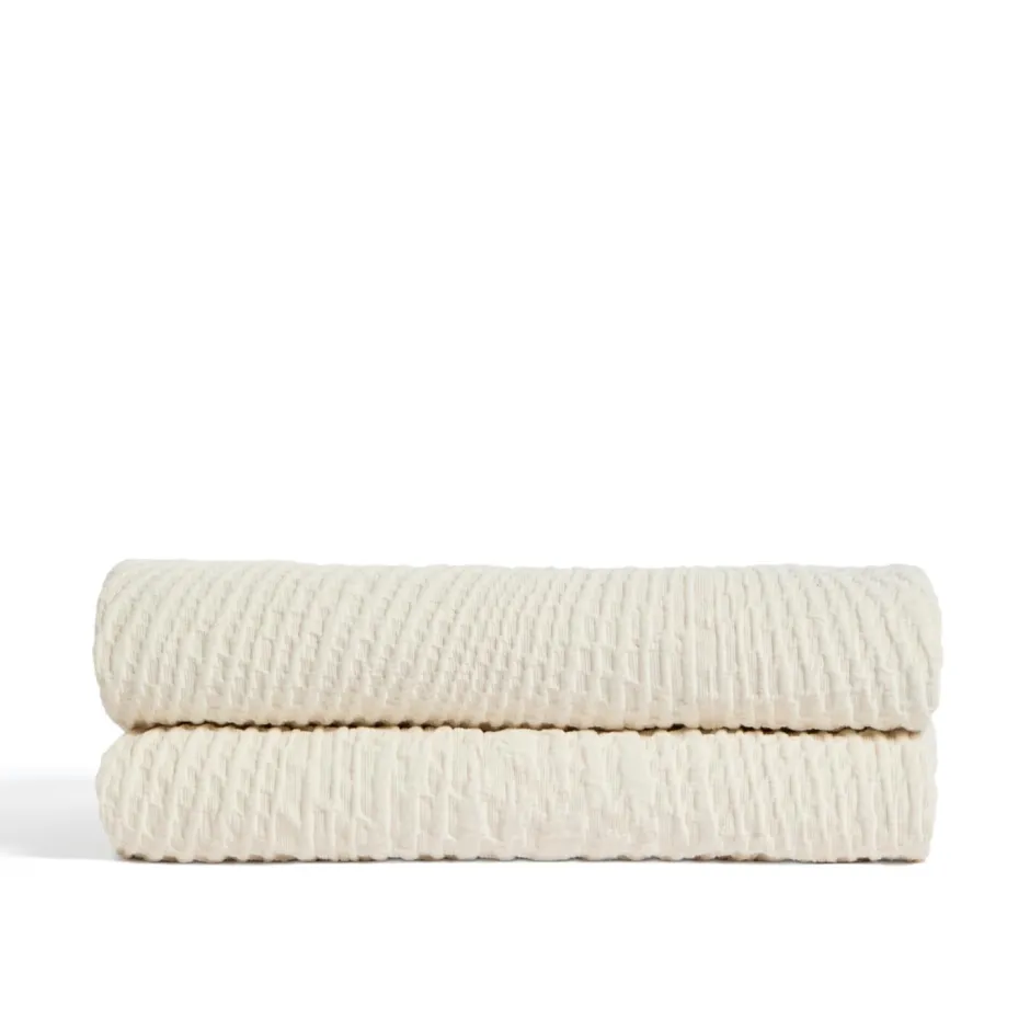Kave Home Sprei Raylo kleur Off White* Plaids
