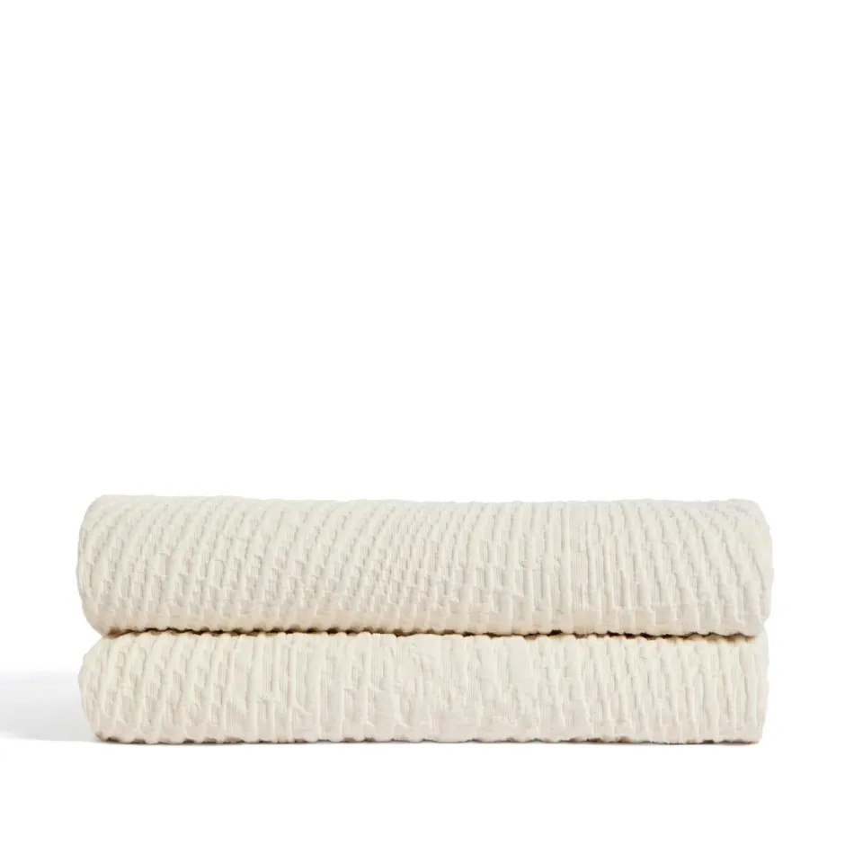 Kave Home Sprei Raylo kleur Off White* Plaids