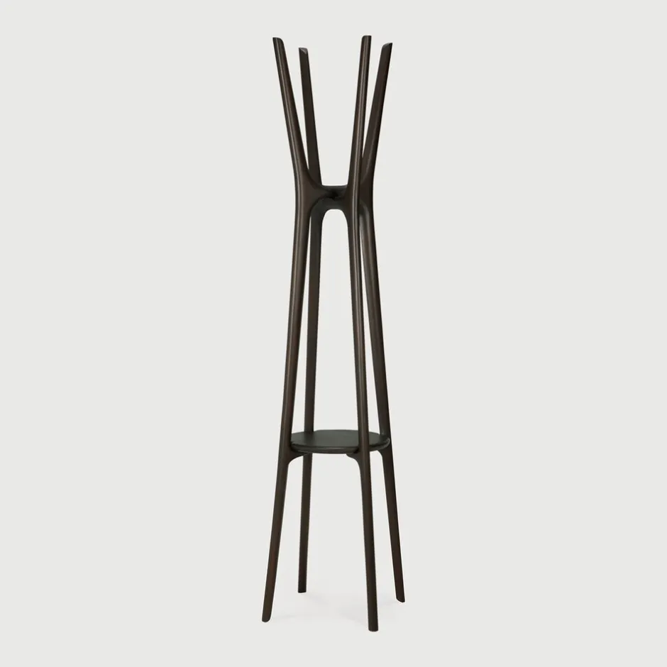 Ethnicraft Staande Kapstok PI Hout, 184cm hoog* Staande Kapstokken