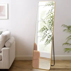 Artistiq Living Staande Spiegel Jani 160 x 50cm, kleur* Gouden Spiegels