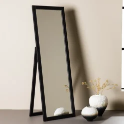 Nohr Staande Spiegel Kaycie 170 x 55cm* Zwarte Spiegels