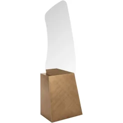 Richmond Interiors Staande Spiegel Mayla 202 x 75cm* Gouden Spiegels|Organische Spiegels
