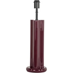 Richmond Interiors Tafellamp Alina 55cm, kleur Burgundy (excl. kap)* Tafellampen