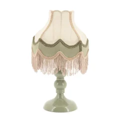 By-Boo Tafellamp Fringaloo Katoen en jute* Tafellampen
