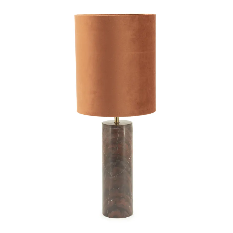 By-Boo Tafellamp Rosso Marmer, 65cm hoog* Tafellampen