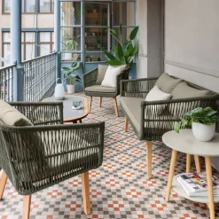 Kave Home Tuinset Inti kleur Groen* Loungesets