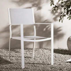 Nohr Tuinstoel Lasheka Textileen* Terrasstoelen
