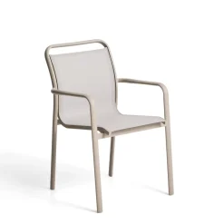 Kave Home Tuinstoel Luri Textileen* Terrasstoelen