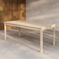 Nohr Tuintafel Amberia Teakhout, 180 x 90cm* Eettafels Voor In Je Tuin