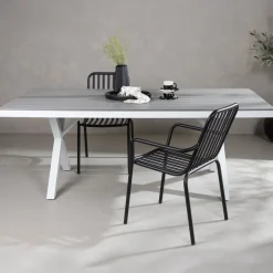 Nohr Tuintafel Ceddrick 200 x 100cm, kleur Licht* Eettafels Voor In Je Tuin