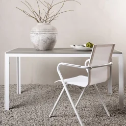 Nohr Tuintafel Erikka Polywood, kleur /Wit* Eettafels Voor In Je Tuin