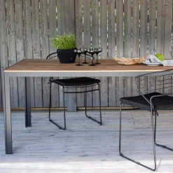 Nohr Tuintafel Erikka Polywood, kleur Naturel/* Eettafels Voor In Je Tuin