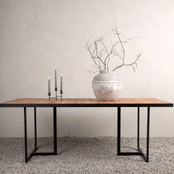 Nohr Tuintafel Julieanne Acaciahout, 200 x 100cm* Eettafels Voor In Je Tuin