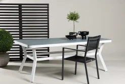 Nohr Tuintafel Sauel Glas, 200 x 100cm, kleur* Eettafels Voor In Je Tuin