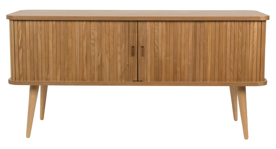 Zuiver TV-meubel Barbier Hout, 120cm* Tv-Meubel Zwart