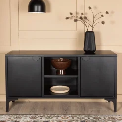 Nohr TV-meubel Danyella 120cm, kleur* Tv-Meubel Zwart