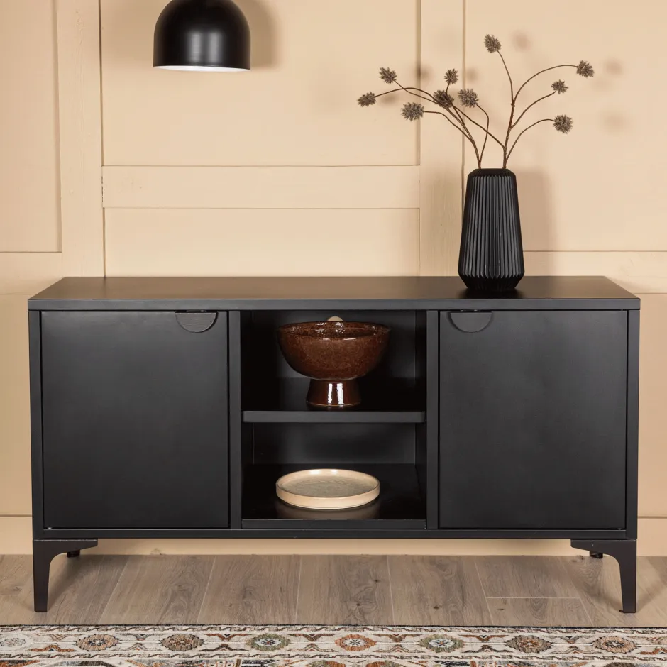 Nohr TV-meubel Danyella 120cm, kleur* Tv-Meubel Zwart