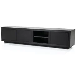 Eleonora TV-meubel Helsinki Eiken, 200cm* Tv-Meubel Zwart