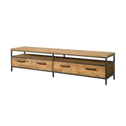Tower Living Tv-meubel Livorno Teak, 200cm* Tv-Meubel Hout