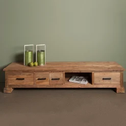 Tower Living TV-meubel Lorenzo met 4 laden* Tv-Meubel Hout