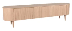 LABEL51 TV-meubel Oliva Eiken, 220cm* Tv-Meubel Zwart