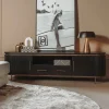 Tower Living TV-meubel Rivello Mangohout, 200cm* Tv-Meubel Zwart